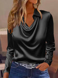 Fongt Shein's Long-Sleeved Spring And Autumn Shirt Women's Clothing New