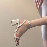 Fongt 2023 New Women's Summer Fairy Style Strap With Skirt French Soft Leather High