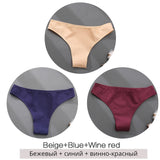 Brazilian Panties Cotton Women Underwear Ladies Solid Color T-back Underpants Sexy Low-rise Panty