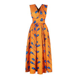 African Wear Printed Multi-wear Sexy Lace-up