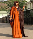 Nigeria Ladies Caftan Dress African Dresses for Women 2022 Traditional Abaya Musulman Boubou Robe Africaine Femme Loose