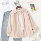 Women Blouses Shirts Tunic Womens Tops And Blouses 2021 Womenswear Long Sleeve Clothing Button Up Down Loose White