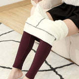 Women Pants Warm Winter Leopard Print Velvet Leggings Ladies Sexy Slim High Waist Elastic Cold-Resistant Pencil