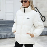 Size Women's Warm Coat 2023 Winter New Women's Cotton-Padded Coat Cotton-Padded Jacket-Outfit