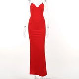 Fongt Summer New Women's Fashion Temperament Sexy Fish Bone Body Braces Fishtail Dress