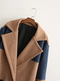 Fongt Spring Women's Wear Color Hair In The Coat In The Long Coat 4666