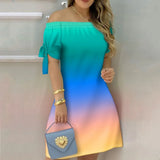 Off Shoulder Summer Mini