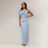 Fongt Thoracic Dress Women Summer Solid Babes Dress High-Sleeveless Mid-Length Dress Dress Women's Dress