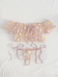 Sex Lingerie 2020 New Small Daisiness Tempting Sexy Lace Mesh Yarn