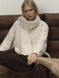 Fongt Lazy Wind Soft Woolen Sweater Women's New Set Of Relaxed Knitted Sweater In Autumn And Winter