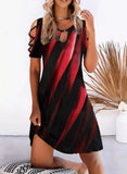 Sleeve O-Neck Mini