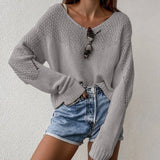 Fongt Autumn And Winter Explosion Hot Loose Big Shoulder Knitted Knitted Knitted Women's Clothing
