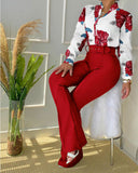 Fongt New Casual Fashion Suit Women With Belts