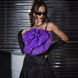 Foley Clearance Style Dark Wind Dress A New Summer Dress With Bare Back Suspenders-Outfit