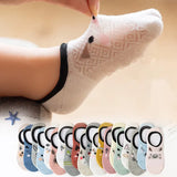 Pairs/lot 0 to 4 Years Summer Thin Mesh Socks Children's Cotton Socks Breathable No-Show Non-Slip Boat Socks For Girls