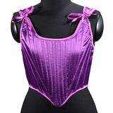 Fongt Fashion New Tiding Waist Vest Sexy Strapped Short Fish Bone Small Waist Vest Corset