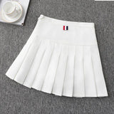 Fongt Skirts 100 Folded Skirt Spring And Autumn High Waist 2025 New Half-Dress Summer Large Size A Grid Short Student Skirt Girl