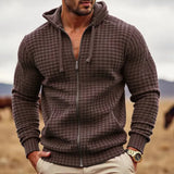 Fongt Version Of The 2025 Autumn Men's Coat Casual Jersey Wish Bump Color Zipper Shirt Multi-Color Multi-Code Cardigan