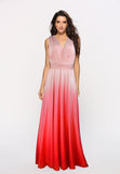 Popular Style Multi-Wear Multi-Wear Cross-Exposed Back Sexual Straps With Gradual Color Length-Outfit
