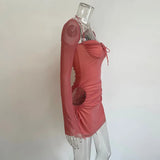 Flare Long Sleeve Pink