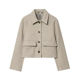 Fongt Women's Clothing 2025 Explosion Fashion Casual With A Short Jacket