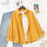 Women Blouses Shirts Tunic Womens Tops And Blouses 2021 Womenswear Long Sleeve Clothing Button Up Down Loose White