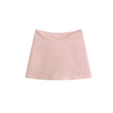 Fongt Summer New Thai Hottie Sexy Low V Waist Tight Body Slim Ass Skirt Skirt Mini Short Skirt