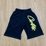 Style Corteiz Steamship High Street Printed Shorts Trend Hip-Hop Skateboard Casual Pants For Men And Women-Outfit
