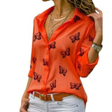 Butterfly Print Women