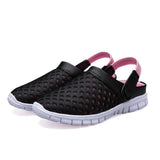 Summer Beach Sandals Men And Women Clogs Shoes Beach Slippers Mesh Breathable Men Slippers Sandals Couple Zapatos Hombre-Outfit