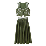 Fongt Women's Dress 2025 New Retro Simple Collar Zipper Leather Jacket