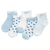 5 Pairs/lot 1 to 12 Yrs Cotton Children's Socks Stereo Animals Summer Thin Kids' Mesh Socks Cute Girls Boys