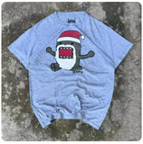 Fongt T-Shirt Y2K Costume Harajuku Goo-Tat Cartoon Pattern Print Men's And Women Round Collar Cotton Short Sleeves