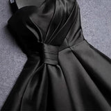 Fongt Black Temperament Dress Dress Short Texture Party Party Dress Dress