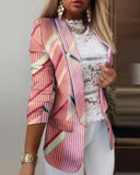 Fongt And Winter Women's Long-Sleeved Small Suit 2025 New Gradient OL Temperament Professional Repair