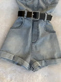 Fongt Fit Panty Women's New High-Rise Thin Leg Shorts Small Casual Jumpsuit Hottie Trousers