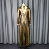 Fongt New Hot V-Neck Comfortable Dress Comfortable Light Luxury And Familiar Wind High-Rise 100-Folded Dress Dresses