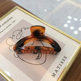 Quality Acetate Leopard Hair Claws Large Barrette Crab Claw Clip Bath Clip Ponytail Clip For Women Girls Hair