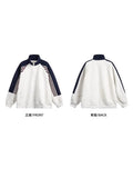 Fongt Three Bar Bump Color Collar Casual Jacket Jacket Men's Spring And Autumn Design Zipper Open Shirt Tide