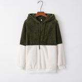 Fongt And Winter 2025 Tie-Up Hooded Hooded Tweed Jacket