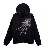 Fongt New Hoodie Jersey Women Loose Street Sports Zipper Open Shirt Y2k Coat Women