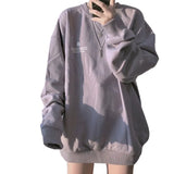 Fongt Cotton Autumn 2023 New Korean Version Loose Sleeve Long Sleeve Hoodie Female Student Thin Coat Coat