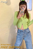 Mujer 2023 Zipper Knitted Cardigan Sweater Women Solid Slim Autumn Winter Clothes Basic Fashion Sweaters Pull
