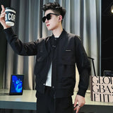 Fongt Men's Fashion Flying Jacket Men's Spring And Autumn Senior Handsome Baseball Uniforms Men's 2025 New Model