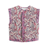 Fongt New Women's Printed Cotton Arma