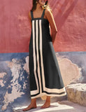 Fongt 2025 Summer Dress Seaside Resort Wind Slinging