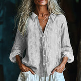 Fongt Years Of Shein Casual Cotton Leprosy Shirt New Explosion