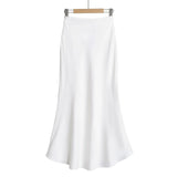 Fongt Body Repair Spring New Repair Super High-Waist Super Fairy Half-Body Skirt
