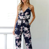 Sleeveless Floral Clubwear