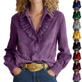 Fongt New Long-Sleeved Casual Color Set Women's Clothing